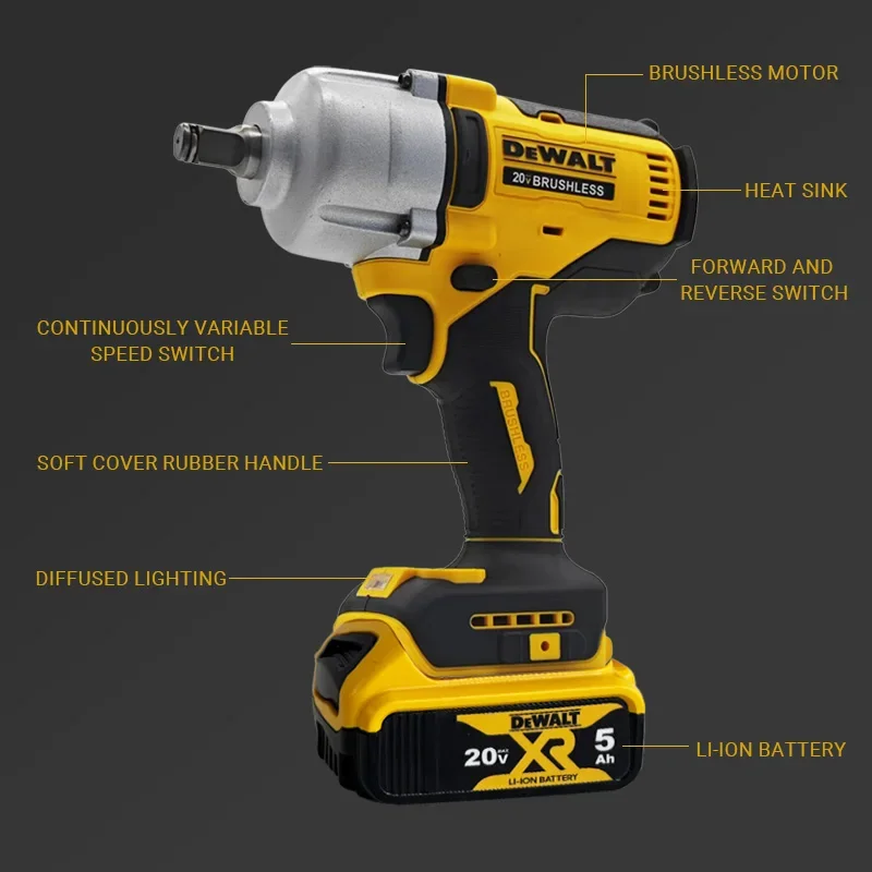 DEWALT 20V Impact Wrench 5