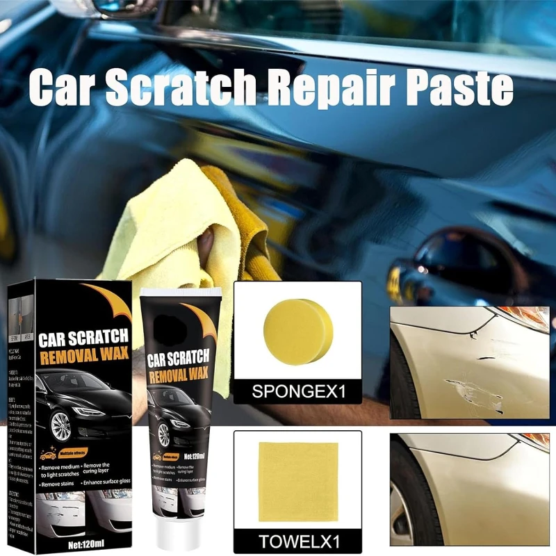 Ultimate Car Scratch Remover & Polishing Compound Kit