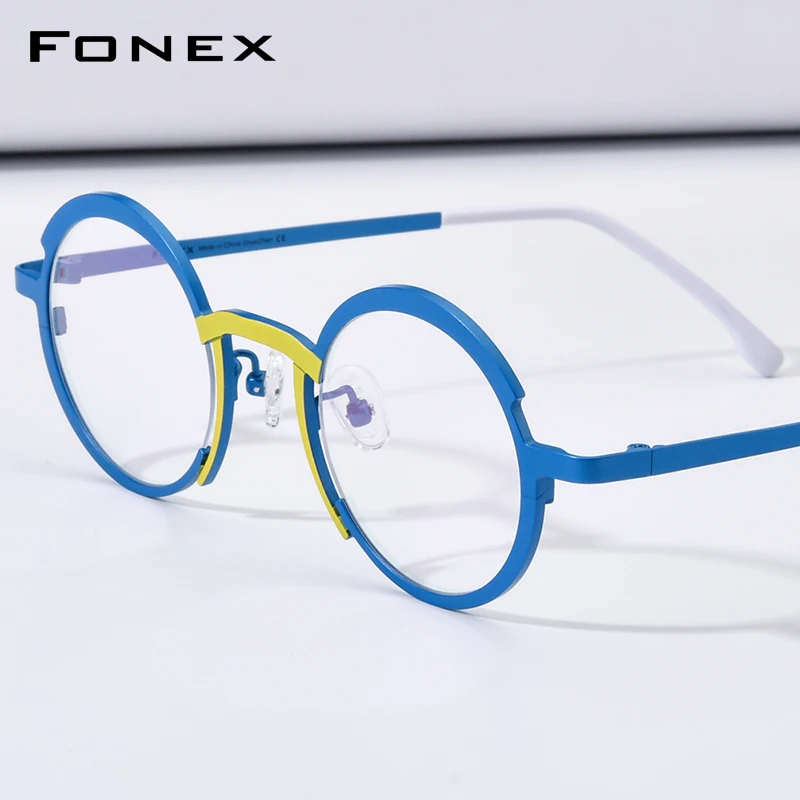 fonex-gafas-de-titanio-coloridas-para-mujer-montura-redonda-retro-a-la-moda-f85773