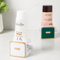 Wall-mounted Shelves Large Toothpaste Squeezer Hand Cream Cleanser Squeezer Lazy Squeeze Toothpaste Holder Bathroom Accessories 4