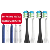 Realme Replacement Brush Heads for realme M1/RMH2012/RTX2102/M2 Electric Toothbrush Heads DuPont Bristle Brush Heads Nozzles 1