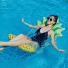 Inflatable Toys Summer Inflatable Foldable Floating Row Swimming Pool Water Hammock Air Mattresses Bed Beach Lounger Chair Rafts 1