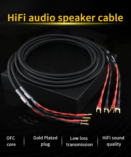 Cable de Audio HIFI para altavoz, Cable divisor de 7mm, 9mm, 12mm Y 15,5mm  para botas, 4 unidades - AliExpress