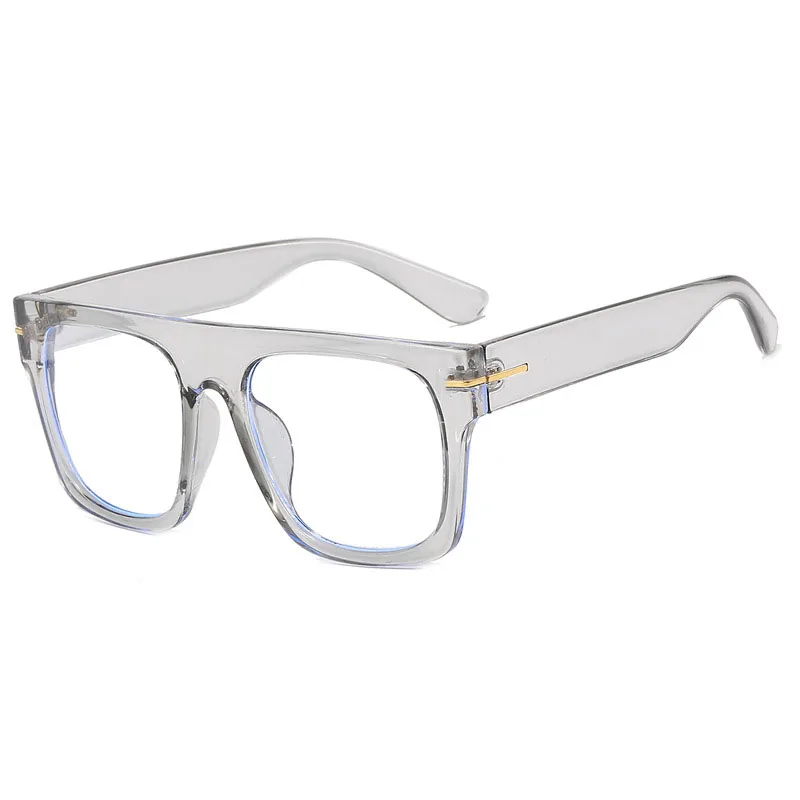 Large Square Classic Designer Anti-Blue Light Reading Glasses