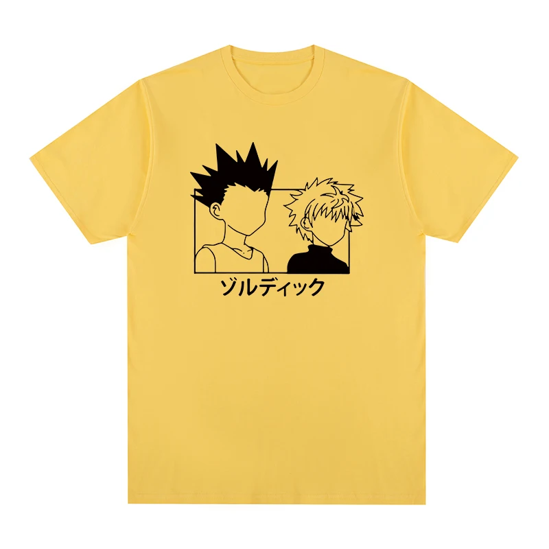 HUNTER x HUNTER ゾルディック家　グレー Tシャツ Ｌ ゾルディック家｜ビッグシルエットTシャツ｜ユニセックス