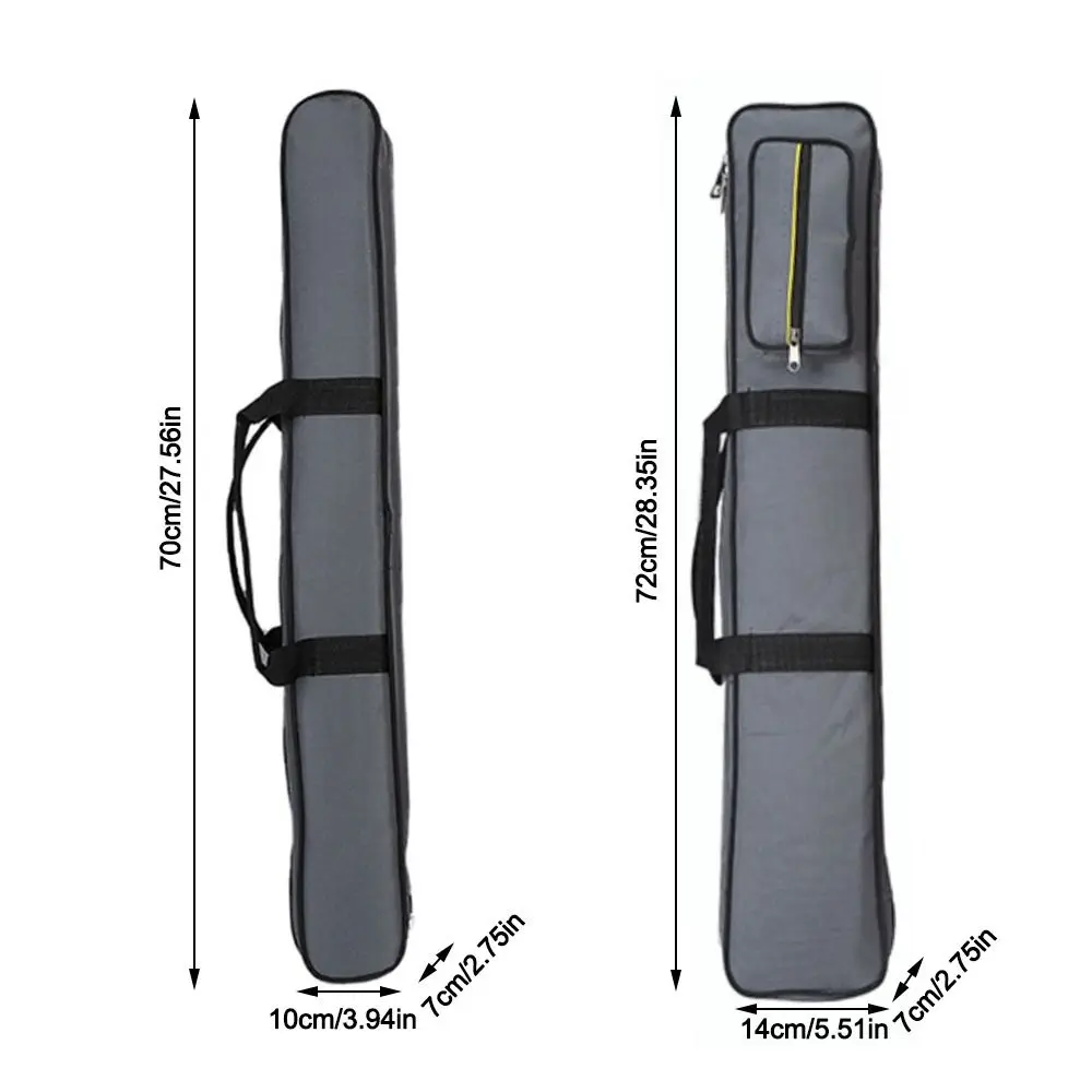 Universal Thickened Flute Bag Waterproof Container Vertical Storage Bag Portable Carry Pool Cue Case