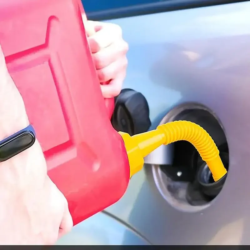 Car Gas Can Spout Nozzle Vent Kit For Most 1/2/5/10 Gal Can Replacement Gas Cans Tank Nozzle Car Accessories