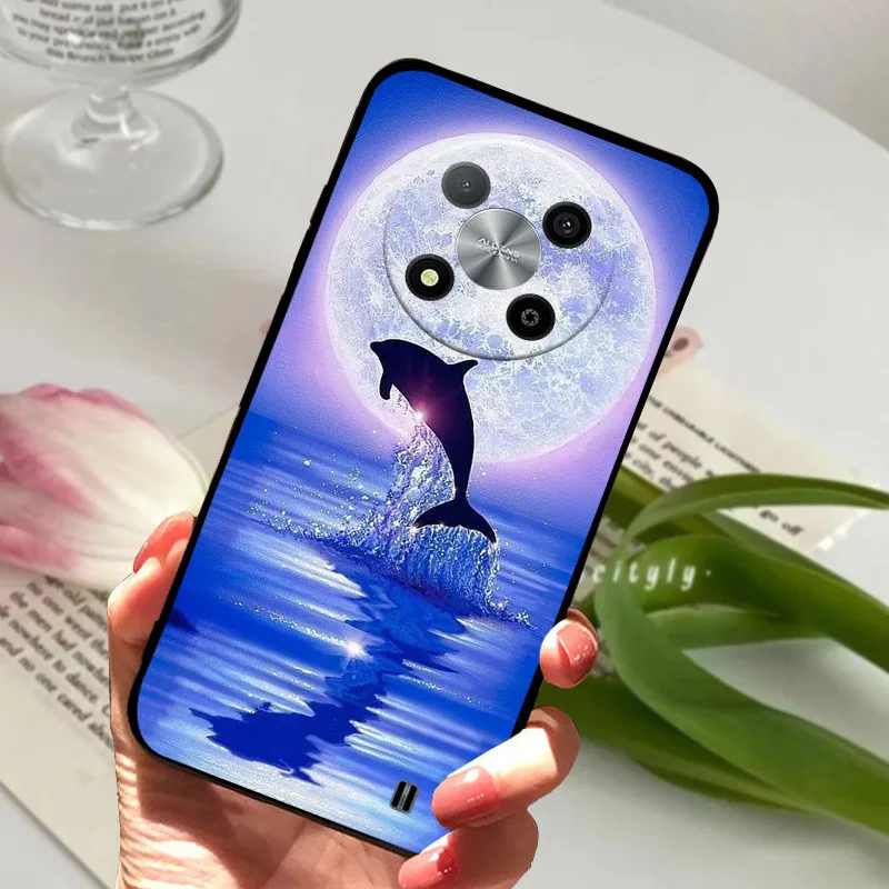 Shockproof Soft TPU Silicone Phone Case with Cartoon Design