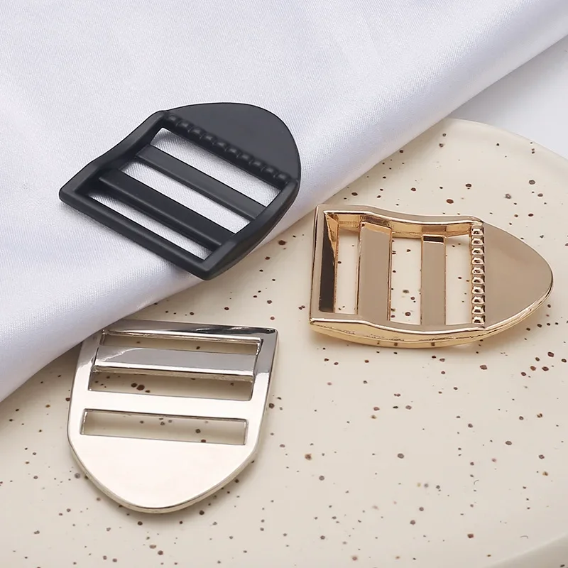 Metal Buckle Zinc Alloy Adjustable Clasp Five-Part Buckle Clothing Accessories Set For Men Women Children Infants