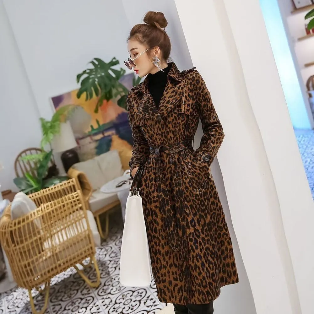 gabardinas-con-estampado-de-leopardo-para-mujer-abrigos-elegantes-de-moda-coreana-cortavientos-retro-prendas-de-vestir-de-media-longitud-otono-2023