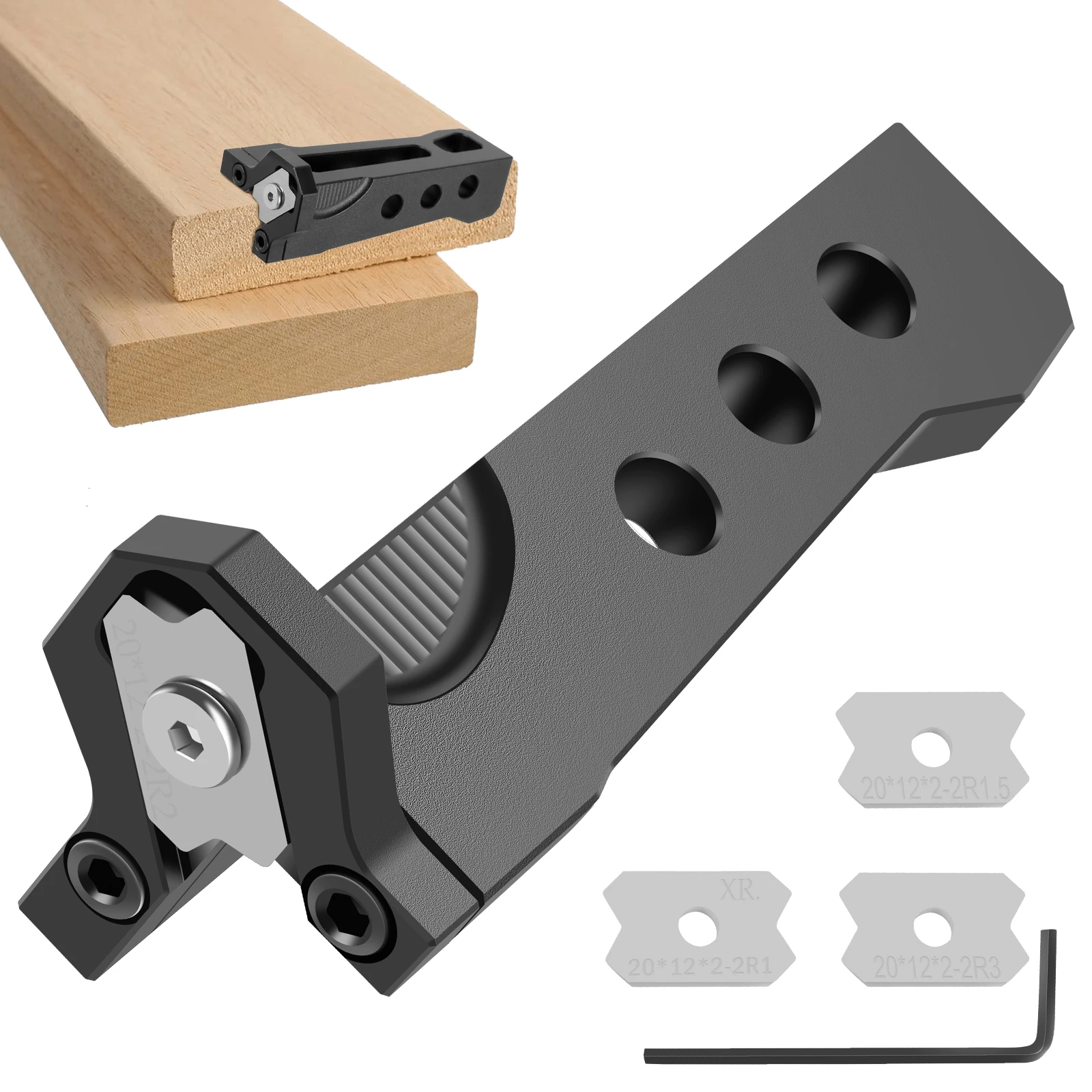Woodworking Blade Edge Corner Planer Manual Planer Wood Chamfering Fillet Scraper Board Deburring Tool Edge Banding Arc Trimmer woodworking hand tools wood trimming tool