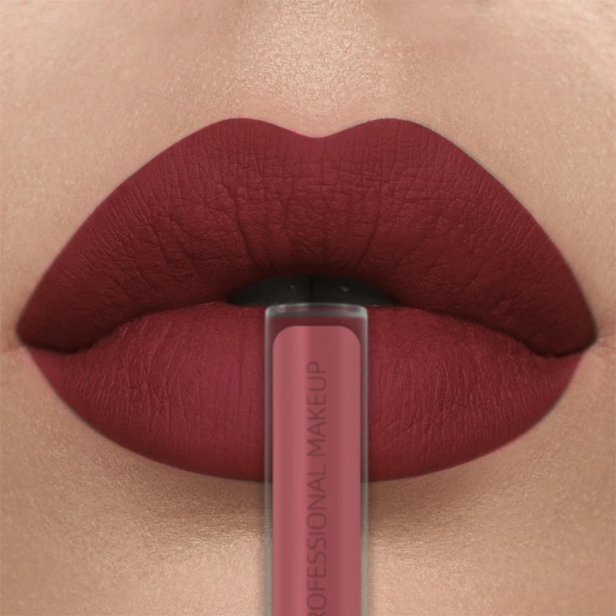 Matte Velvet Finish Liquid Lipstick Set - Waterproof, 12 Bold Shades