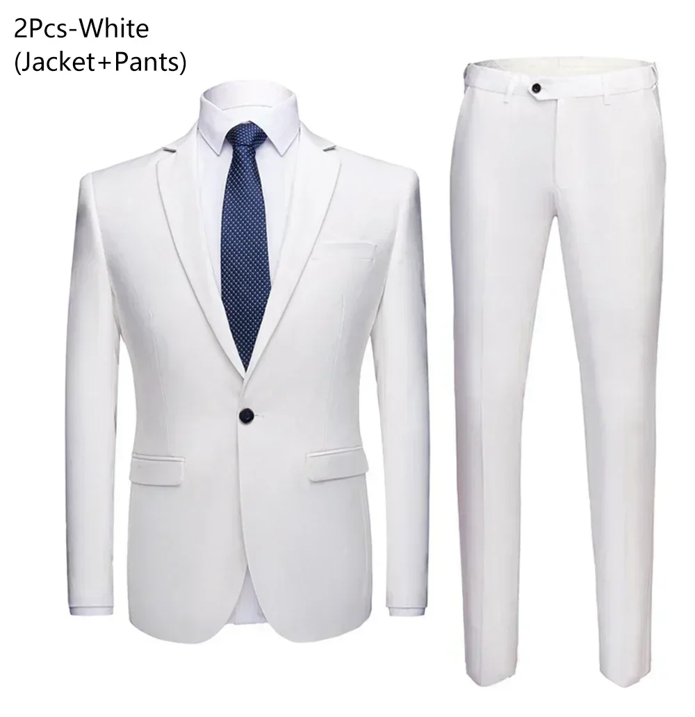 White 2-piece suit