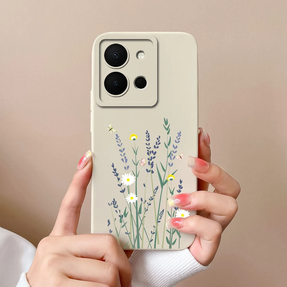 Mountain Flower Avocado Liquid Antifouling Protective Anti-drop Simplicity Phone Cover
