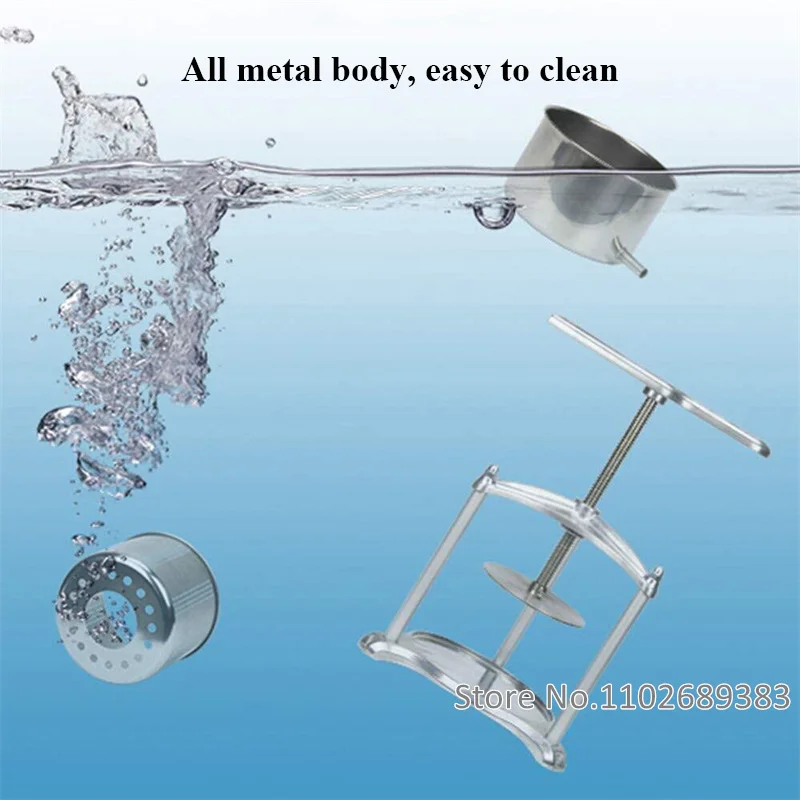 5L Manual Wine Press Machine Multifunctional Vegetable Fruit Juice Honey Pressing Separation Machine Household 4