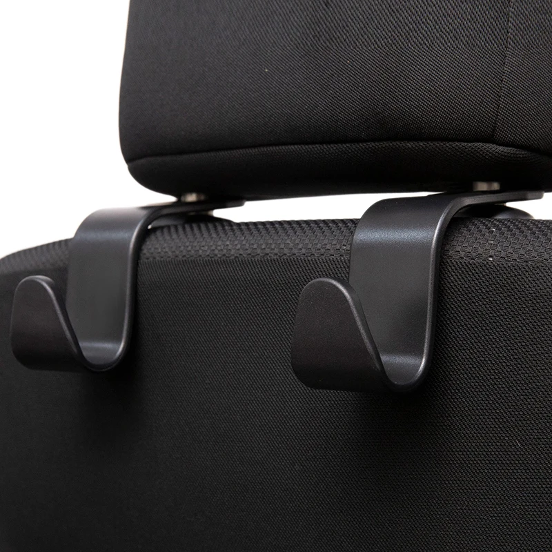 4Pcs Car Headrest Hooks Seat Back Organizer 3