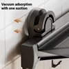 Multifunctional Folding Wall-mounted Clothes Drying Net With Suction Cup Retractable Punch-free Balcony Shelves Hanger Net 3