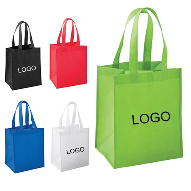 Bolsas de compras reutilizables personalizadas, bolsas no tejidas impresas,  respetuosas con el medio ambiente, Recicladas, fabricante - AliExpress
