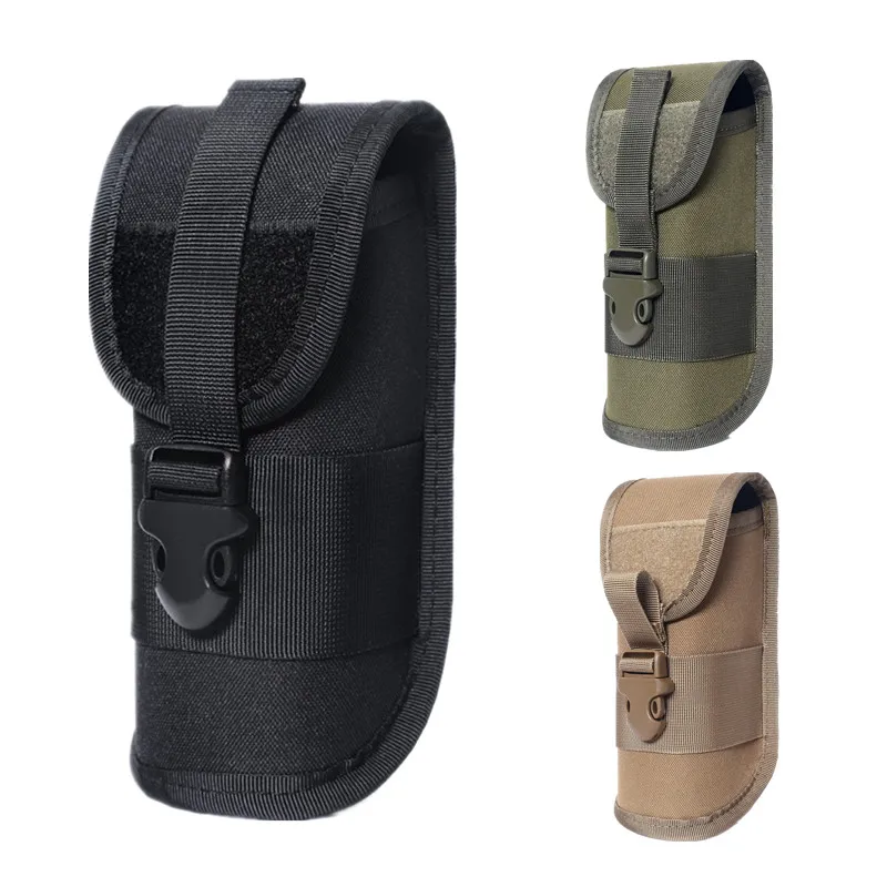 Molle Sunglasses Holder Glasses Pouch EDC Waist Pack Utility Outdoor Hiking Hunting Accessories Organizer Eyeglasses Case Bag