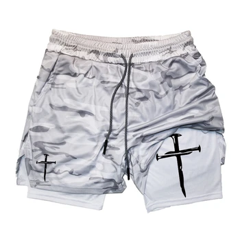 Men’s 2-in-1 Workout Shorts 1