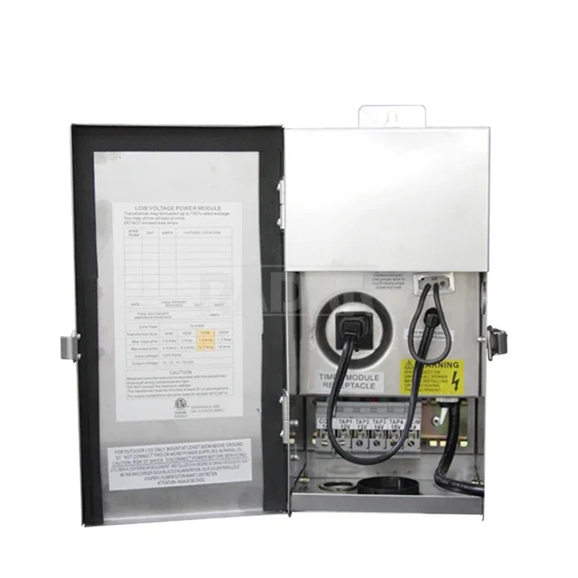 

Factory Outlet low voltage landscape transformer for outdoor landscape lighting