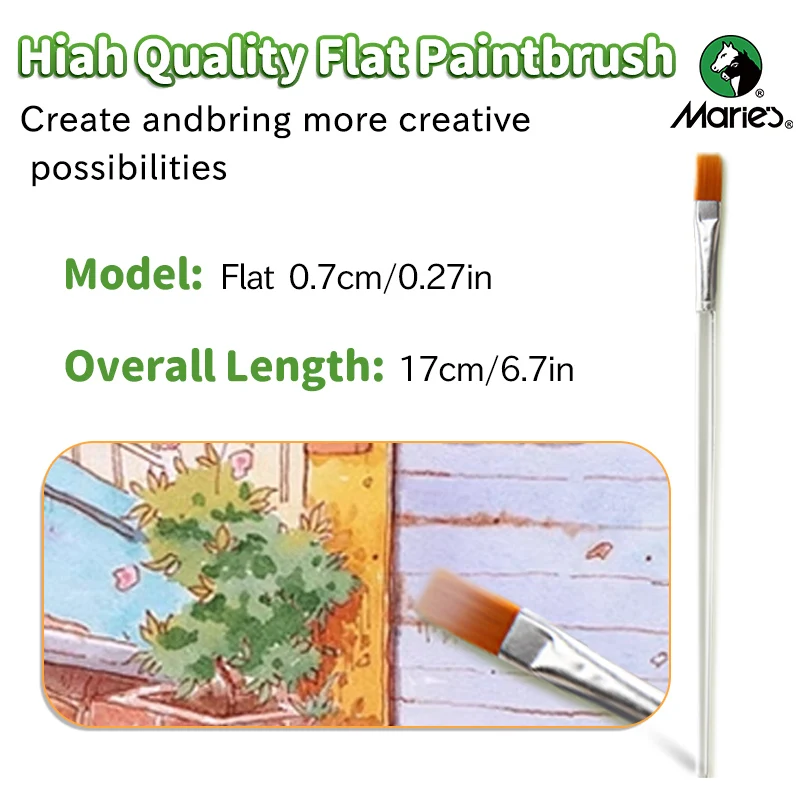 Marie's Watercolor Paint Set,24 Colors 5ml Tubes,Excellent Transparency and Vibrant Colors,for Adults,Hobbyists,Students 5