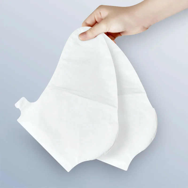 SADOER Goat Milk Foot Mask Moisturizing Foot Peeling Mask Anti-aging Exfoliating Feet Pedicure Exfoliant Feet Skin Care