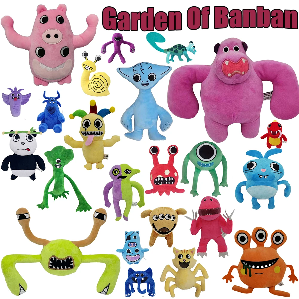 1pcs New Garden Of Banban Plush Game Doll Green Jumbo Josh Monster Soft  Stuffed Animal Halloween Christmas Gift For Kids Toys - Movies & Tv -  AliExpress