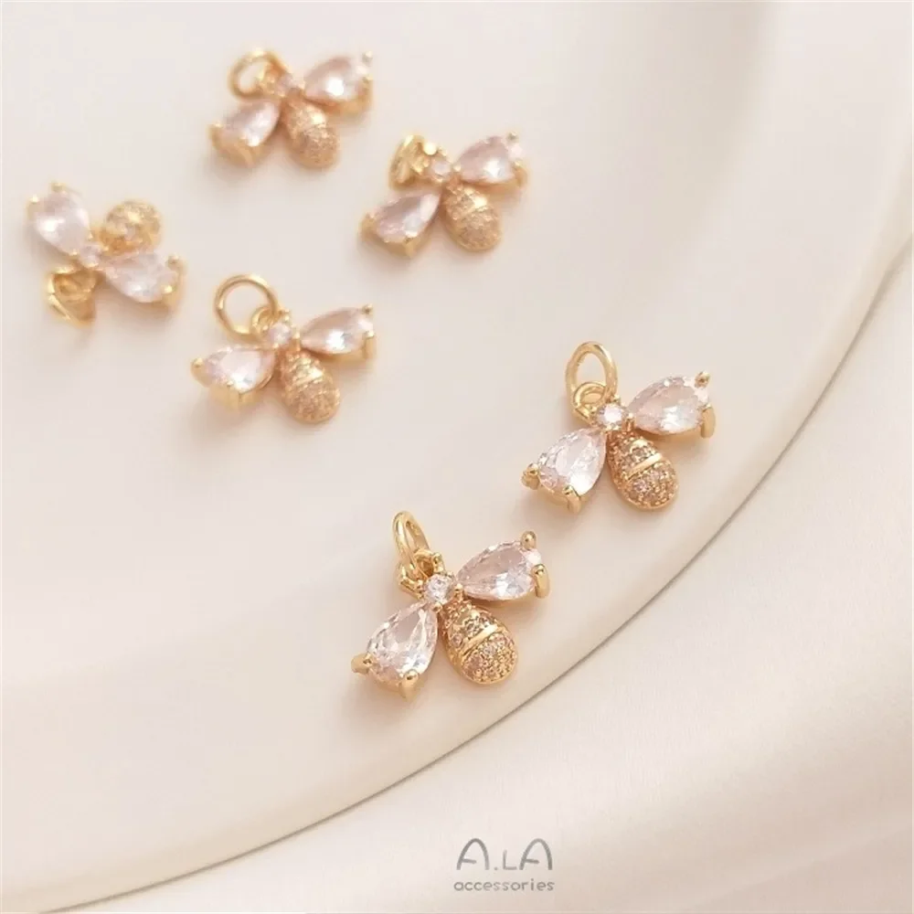 

Серьги ручной работы, браслеты, подвески, аксессуары K101, 14K золото