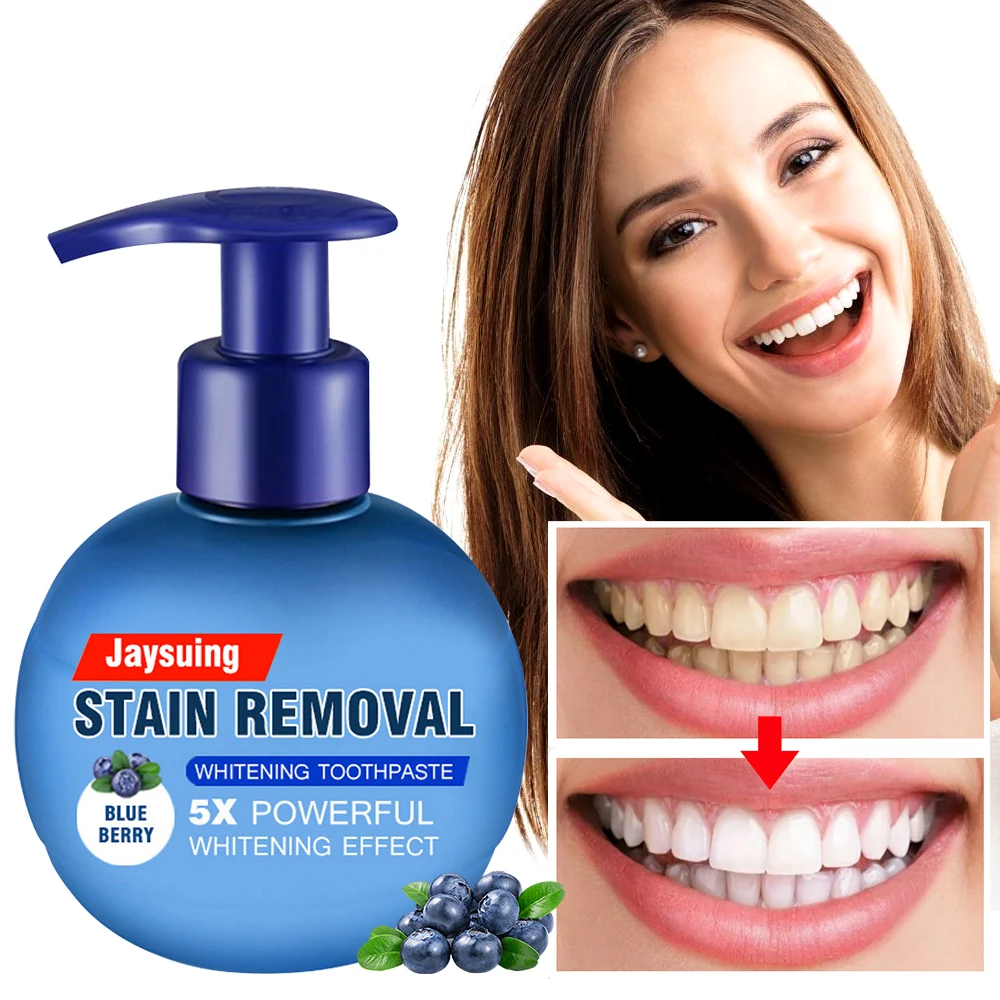 

Soda Toothpaste Cleaning Whitening Hygiene Stain Removal Fight Bleeding Gums Baking Dental Oral Care Press Type