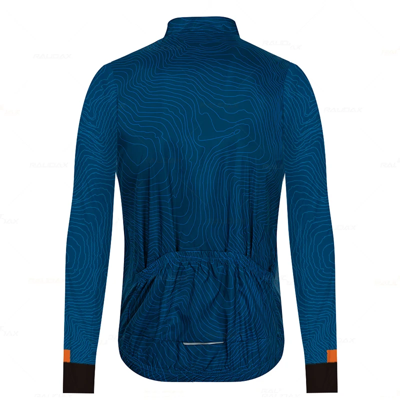 Raudax-Long Sleeve Cycling Jackets Unisex Bicycle Coats Windproof Cycling Clothing Light Sports Jersey