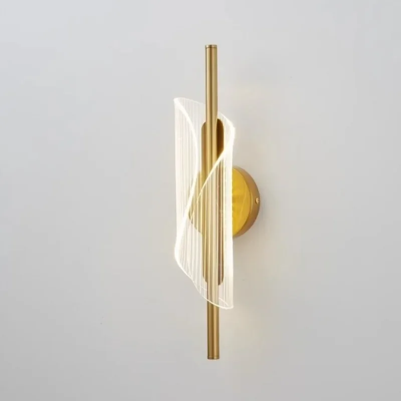 

Modern Luxury Wall Lamp LED Gold Wall Light Indoor Lighting Wall Sconce Home Decor for Living Room Bedroom Bedside Stairs