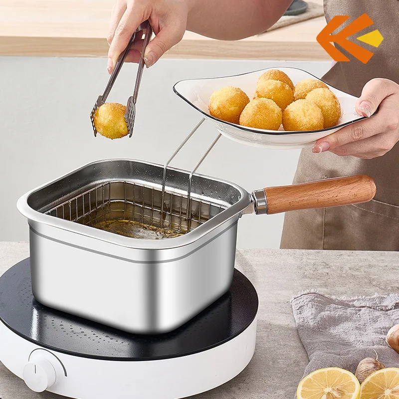 316 Stainless Steel Frying Pan Portable Outdoor Fresh-keeping Pan Steamed Mantou Hot Dishes Uncoated Fresh-keeping Box 2
