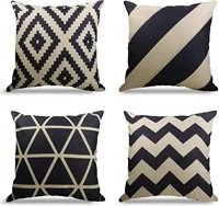 Sofa Cushion Cover Sofa Decorative Pillowcase Outdoor Linen Decorative Throw Pillow Cover Suitable for Bedroom, Sofa, Bed, 1