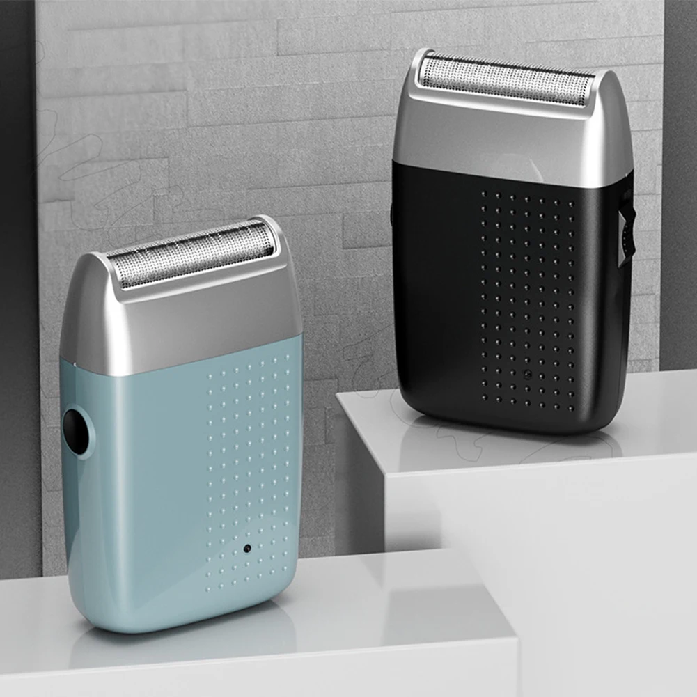 Electric Reciprocating Shaver USB Rechargeable Portable Hair Clipper Waterproof Shaving Beard Machine For Men_voghion.com