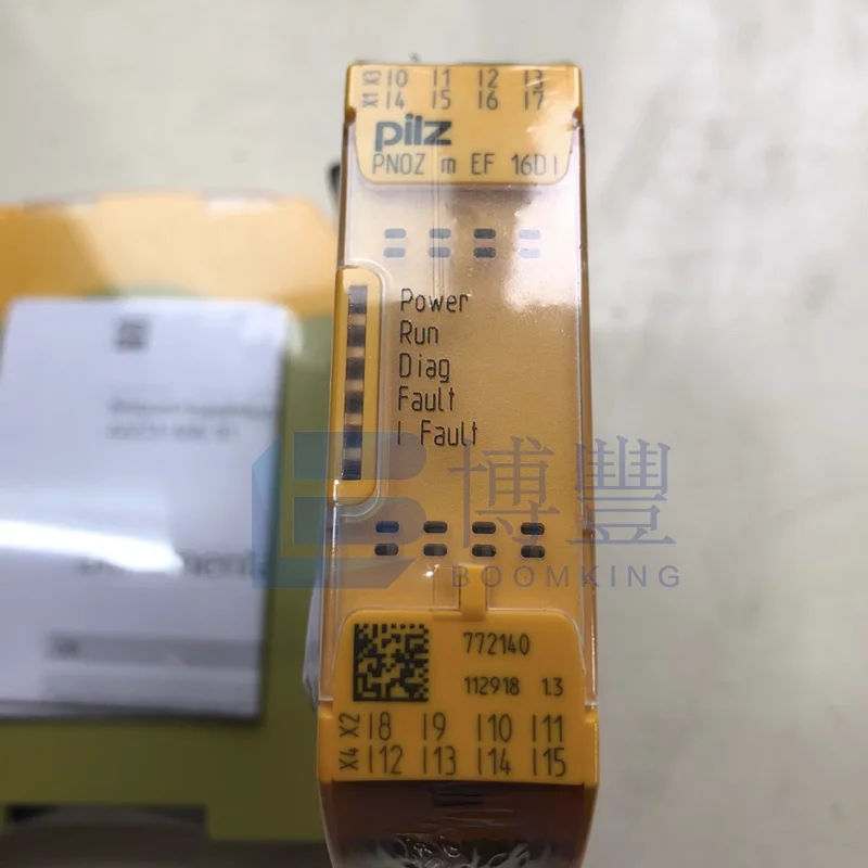 

Реле безопасности PNOZ m EF 16DI номер заказа id. No.:772140, id. No.:750004