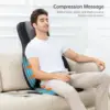 Neck and Back   with Heat, Full Body Massage Chair Pad with Compression, Shiatsu Kneading Seat Portable, Seat Mas 5