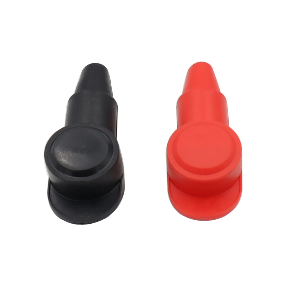 

5/16" - 1/4" Car Battery Stud Terminal Cover 2 Pack (Black or Red DIY)