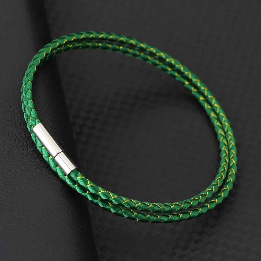 Red String Double Layer Thin Rope Women Bracelet