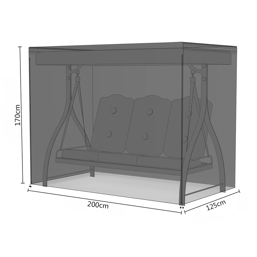 Waterproof Polyethylene Garden Swing Cover