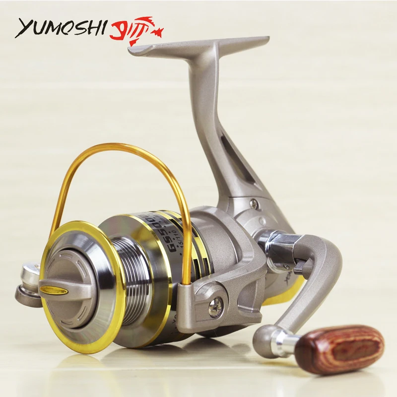 Yumoshi Brand model  GS1000-7000  Aluminum  8BB  Ball Bearings Left/Right Fishing Spool Spinning Reel