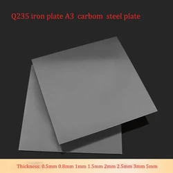 Enhanced Product Title: Premium A3 Carbon Steel Thin Plate - 5mm Thickness - 100x150x5mm 2pcs