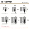 Puella Magi Madoka Magica Blind Curtain Anti-mosquito Curtains for Living Room Kitchen Curtains Salon 2 Pieces Christmas Blinds 2