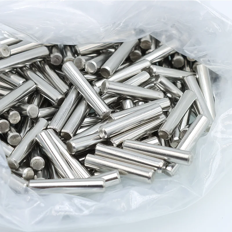 304 Stainless Steel Cylindrical Pin Locating Pins Solid High Hardened Fixed Locat Parallel Pin M1 M2 M2.5 M3 M4 M5 M6 M8 M10