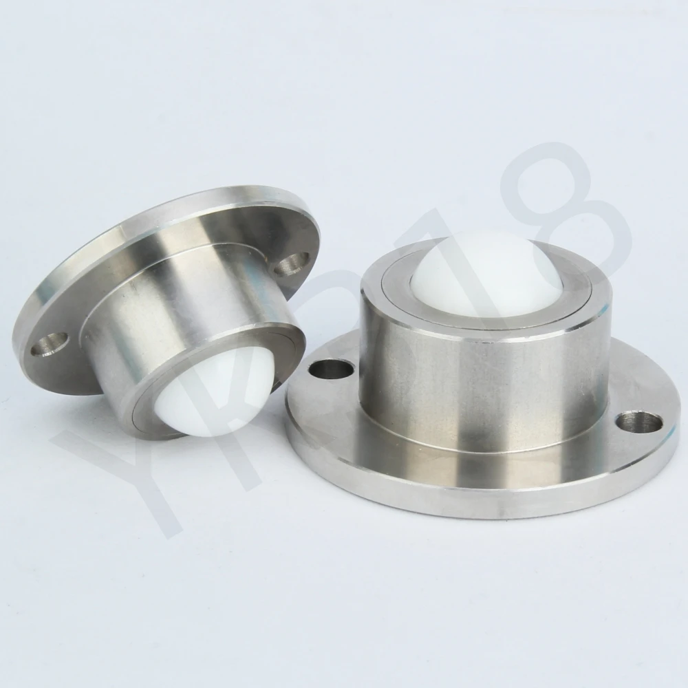 YK318 Transfering Ball Wheel Load Capacity Heavy Ball Transfer Unit Conveyor Rollers Bearing Unit Caster stainless steel beads