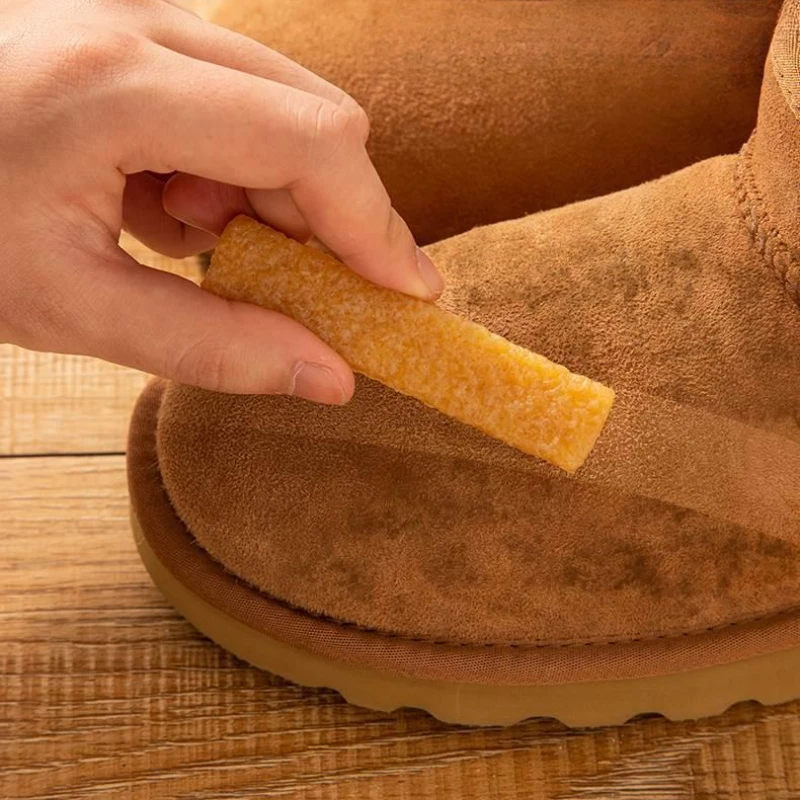 Natural Shoe Eraser Rubber Block Suede Shoes Boots Cleaning Care Decontamination Shining Wiping Home Leather Cleaner 4