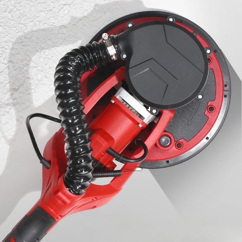 Multifunctional Wall Sander Wall Putty Grinder Sandpaper Machine Telescopic Long Pole Grinding Machine with Light