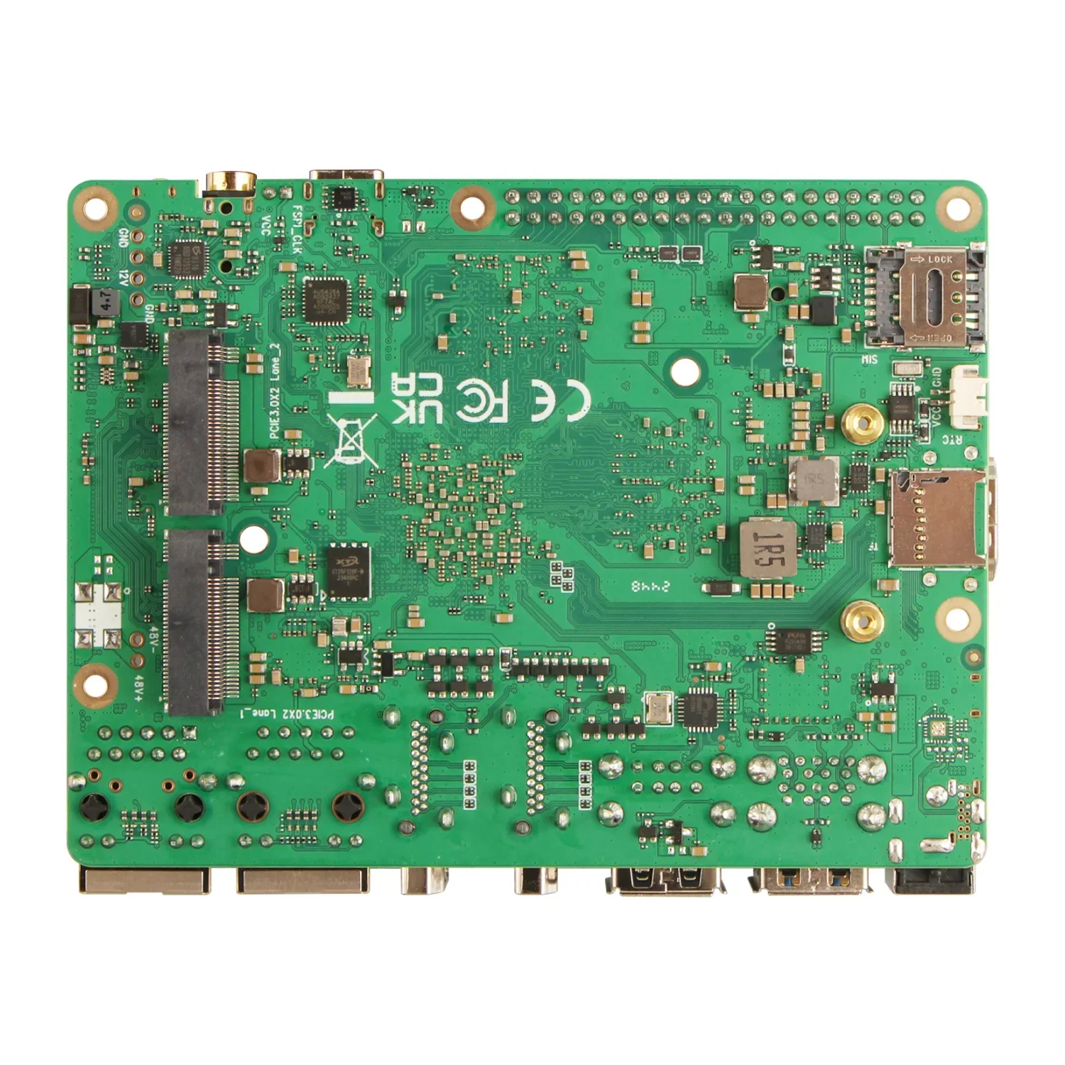 AvaCoreRadxa ROCK 5T RK3588 8코어 CPU 8K HDMI, LPDDR5 RAM, 산업용/소비자용 WiFi 6