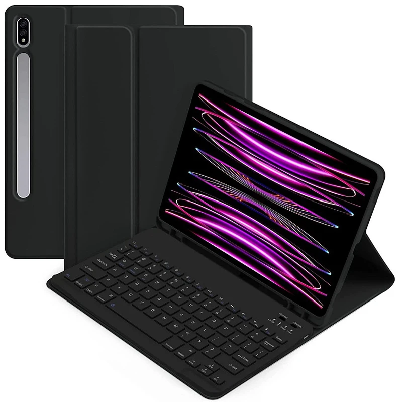 Premium Keyboard Case for 12.4-Inch Tablets - Magic Cover Edition