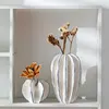 Creative White Star Fruit Ceramic Living Room Vase Decoration Arrangement Flower Home Small Fresh American Table Decoration 3